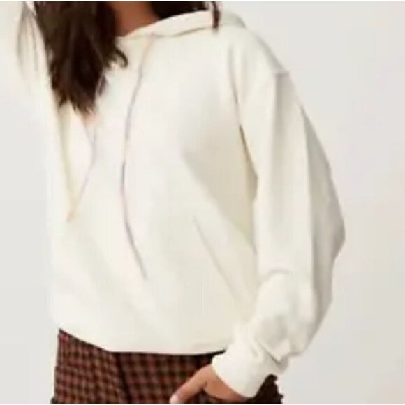 NWT The Daydreamer Solid Hoodie in Stone Vintage - XS - Picture 5 of 6